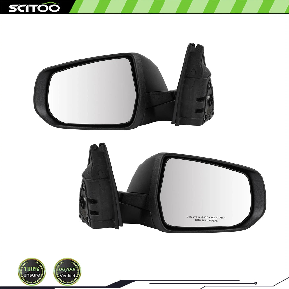 Driver & Passenger Side Door Mirror for Chevrolet Malibu (2016–2021)