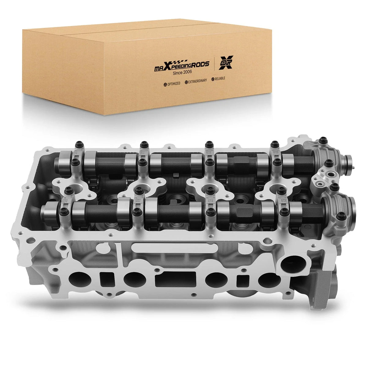 Cylinder Head w/ Gasket Set for Toyota Tacoma 4Runner 2.7L (2005–2016) 2TR-FE