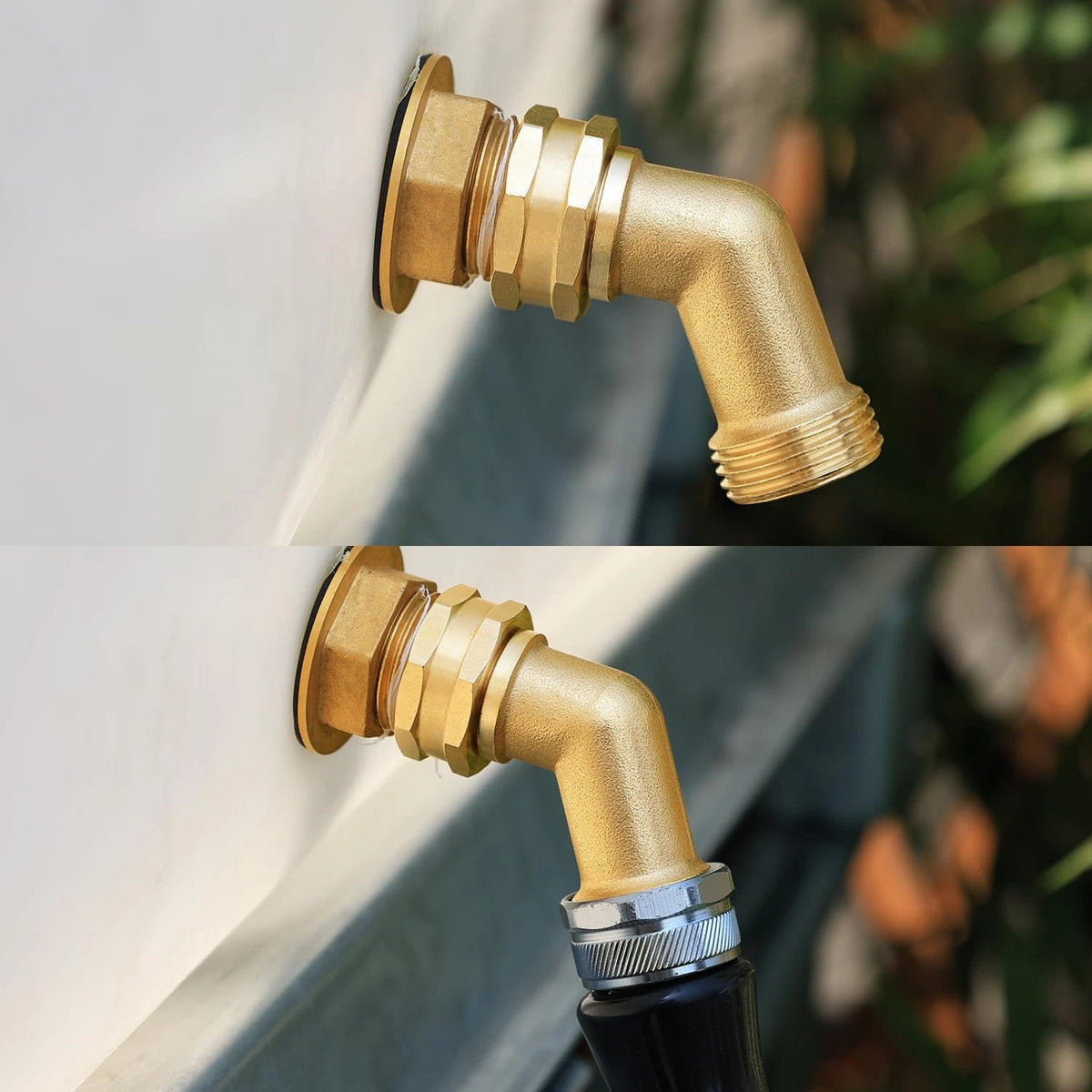 1 PCS 3/4 Inch Garden Hose Elbow Connector 45 Degrees