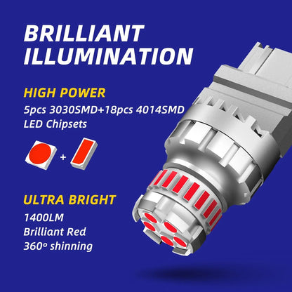 2X LED Turn Signal Light Bulb for (3157/3156)