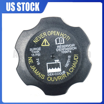 Radiator Coolant Recovery Tank Cap for Chevrolet GMC (1999–2014) 15075118