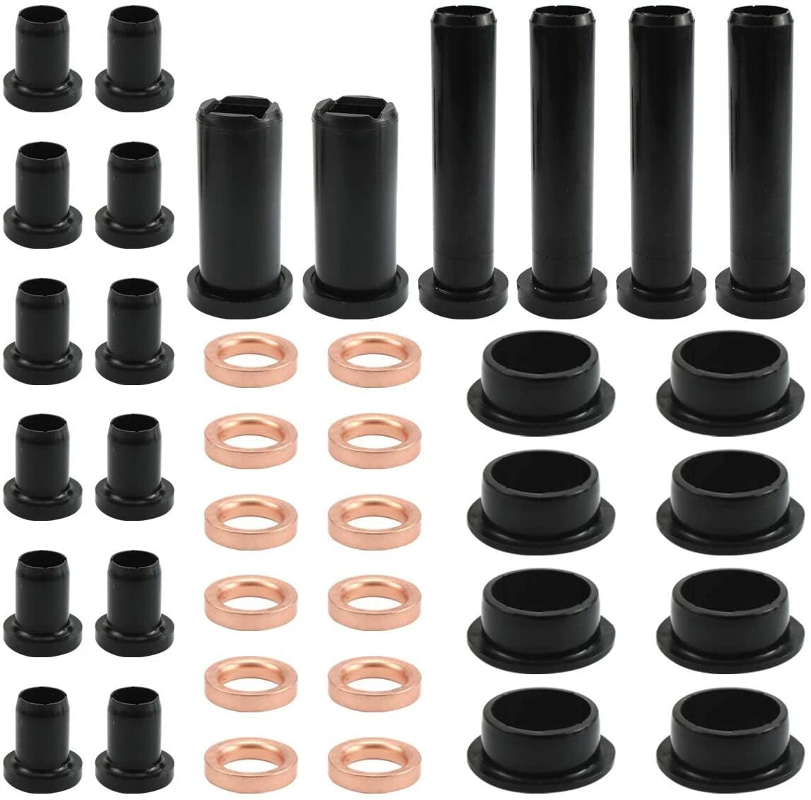 38Pcs Rear Suspension A-Arm Bushings Kit for Polaris Sportsman (400–700)