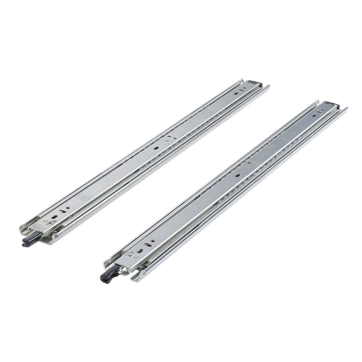 1 Pair 22 Inch Heavy Duty Locking Drawer Slides (150 Lb Capacity)