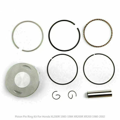 0.50MM Piston Set for Honda XL200 XR200R XR200 (1980–2002) Ø66.00mm