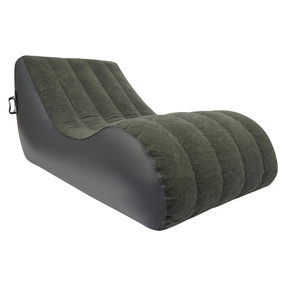 PVC Flocking Inflatable Sofa Bed for Max Capacity 440.92lbs