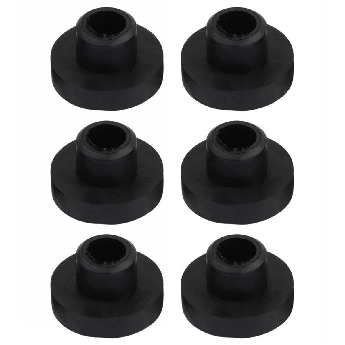 Set of 6 Generator Bushing Grommets for Lawn Mower (104047, 46-6560, 935-0149)