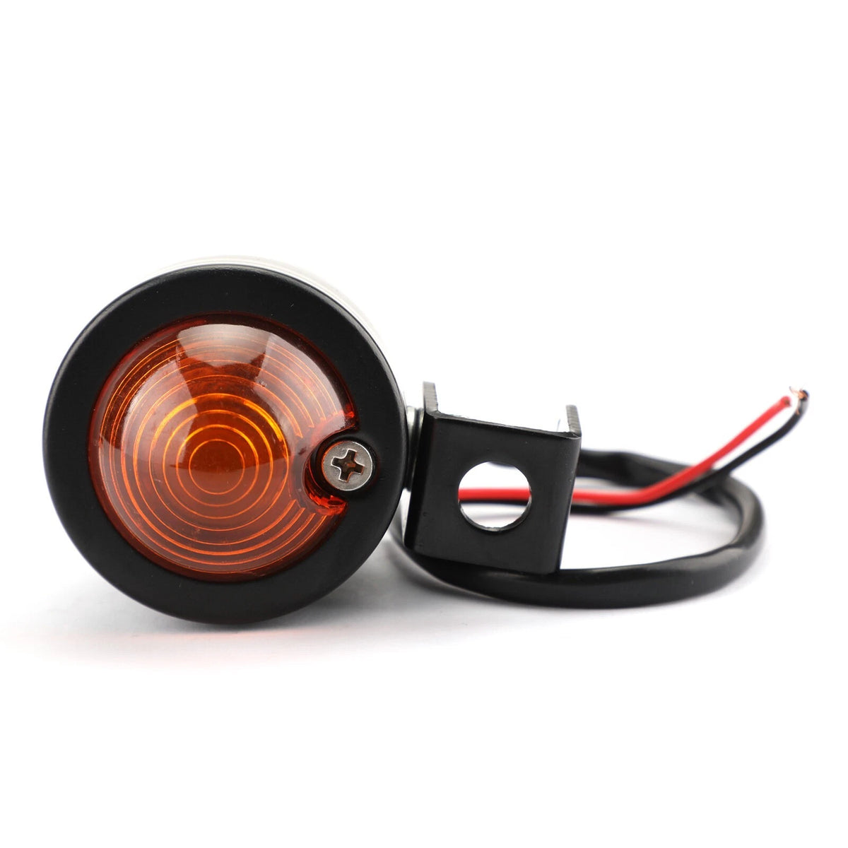 4X Mini Turn Signal Light for Universal Motorcycle (TS-145-Black-4PCS)