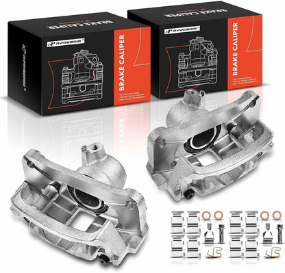 2X Rear Disc Brake Caliper w/ Bracket for Toyota Lexus 4Runner GX460 GX470 (APBC3035PC)