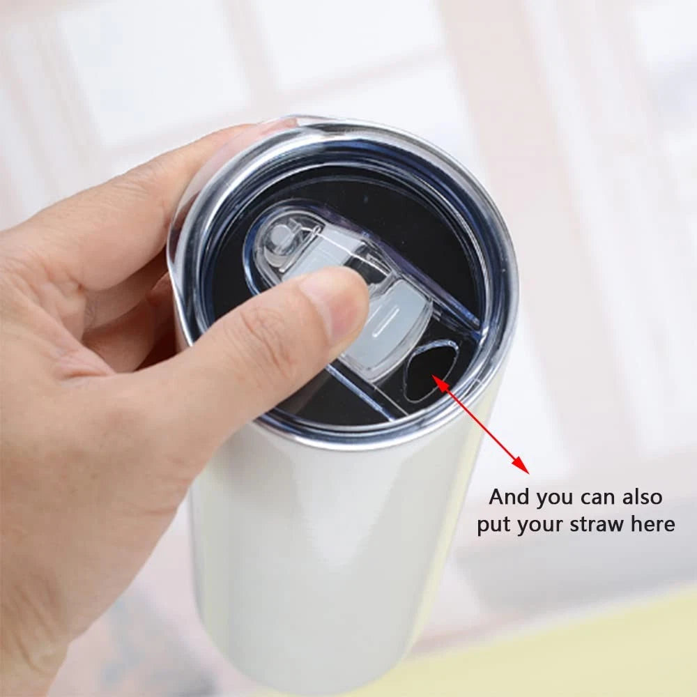 3 Pack 20oz Skinny Tumbler Replacement Lids for