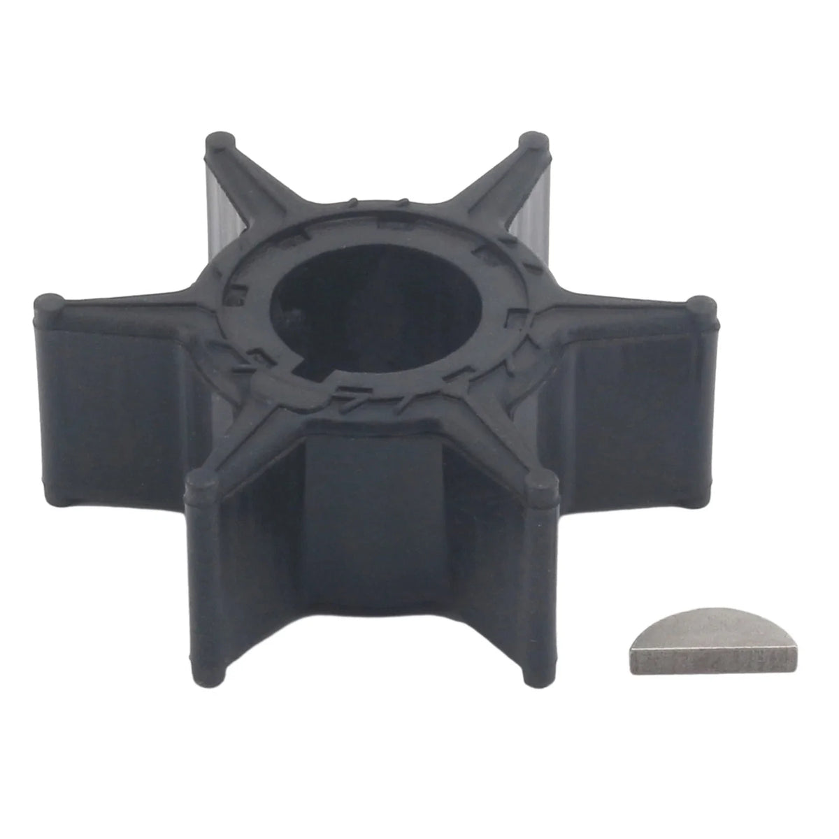 Water Pump Impeller & Key for Yamaha Outboard (18-3068, 500385, 9-45601)
