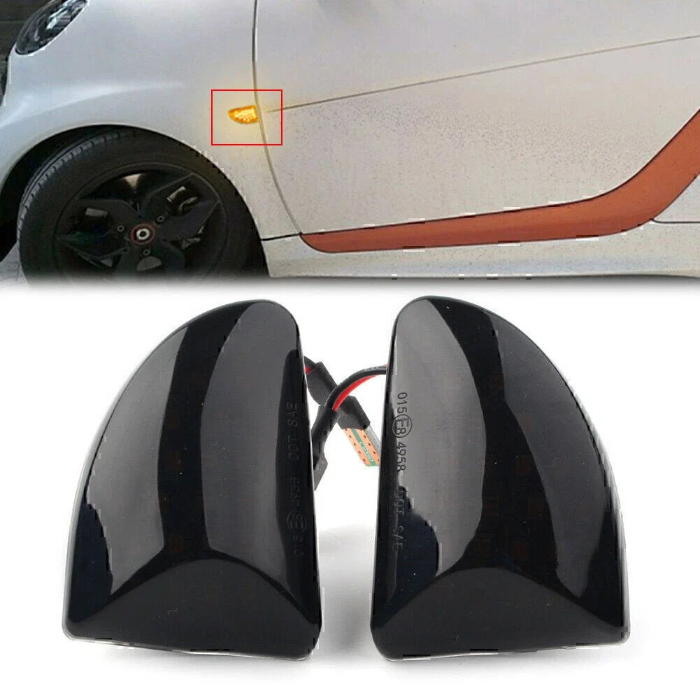 LED Sequential Side Marker Turn Signal Light for Smart Fortwo W451 (2007–2014)