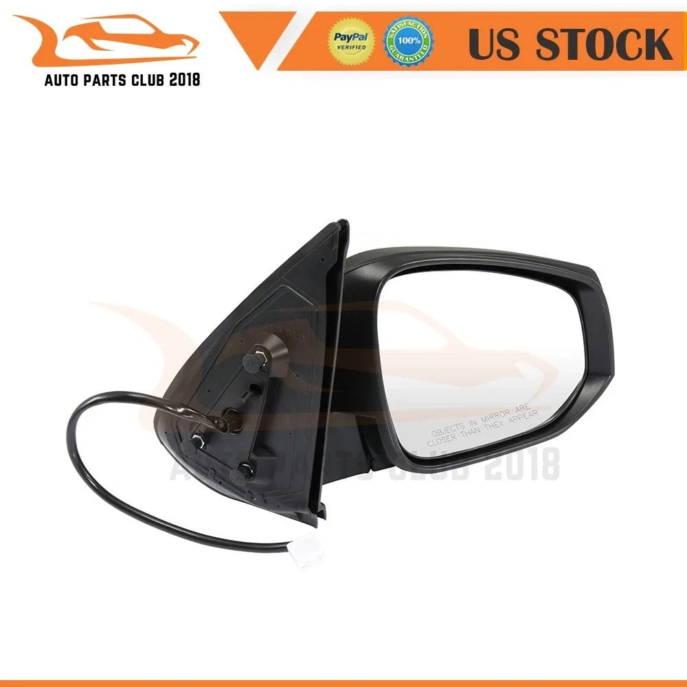 Power Heated Side Mirror for Toyota Tacoma (2016–2018) - Black Textured