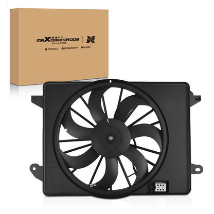 Radiator Cooling Fan Assembly for Chrysler 300, Dodge Challenger (2009–2021) N62PFM, 68050129AA, CH3115169
