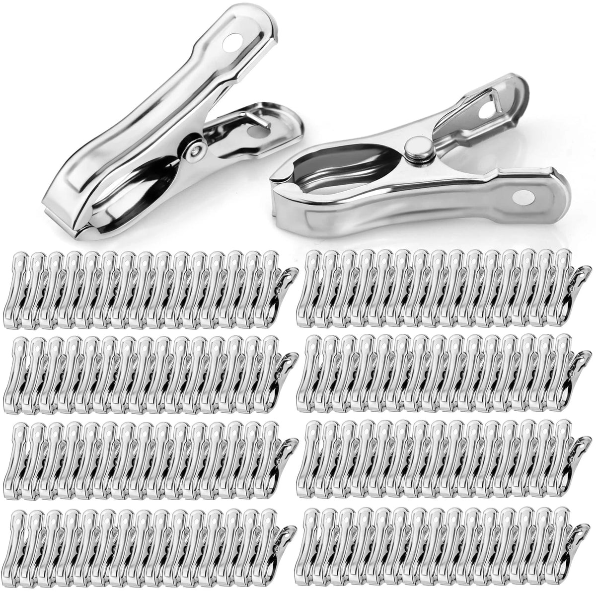 120 Pcs Heavy Duty Greenhouse Garden Clips for Secure Plant Cover