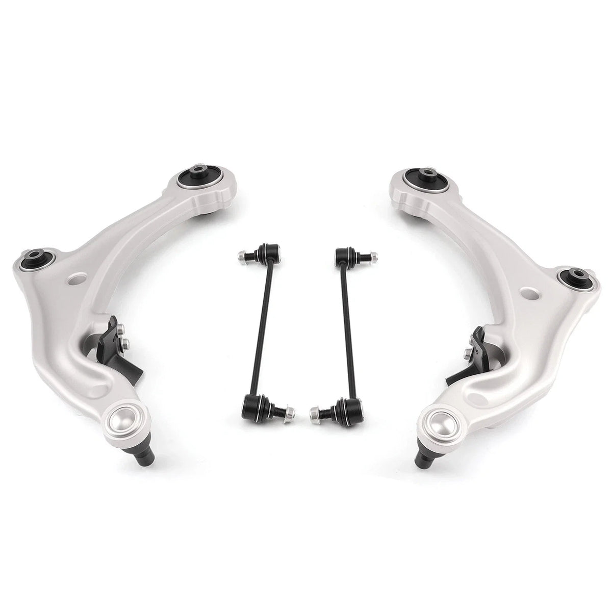 Set of 4 Control Arms + Sway Bar Link for Nissan Murano (2009–2014)