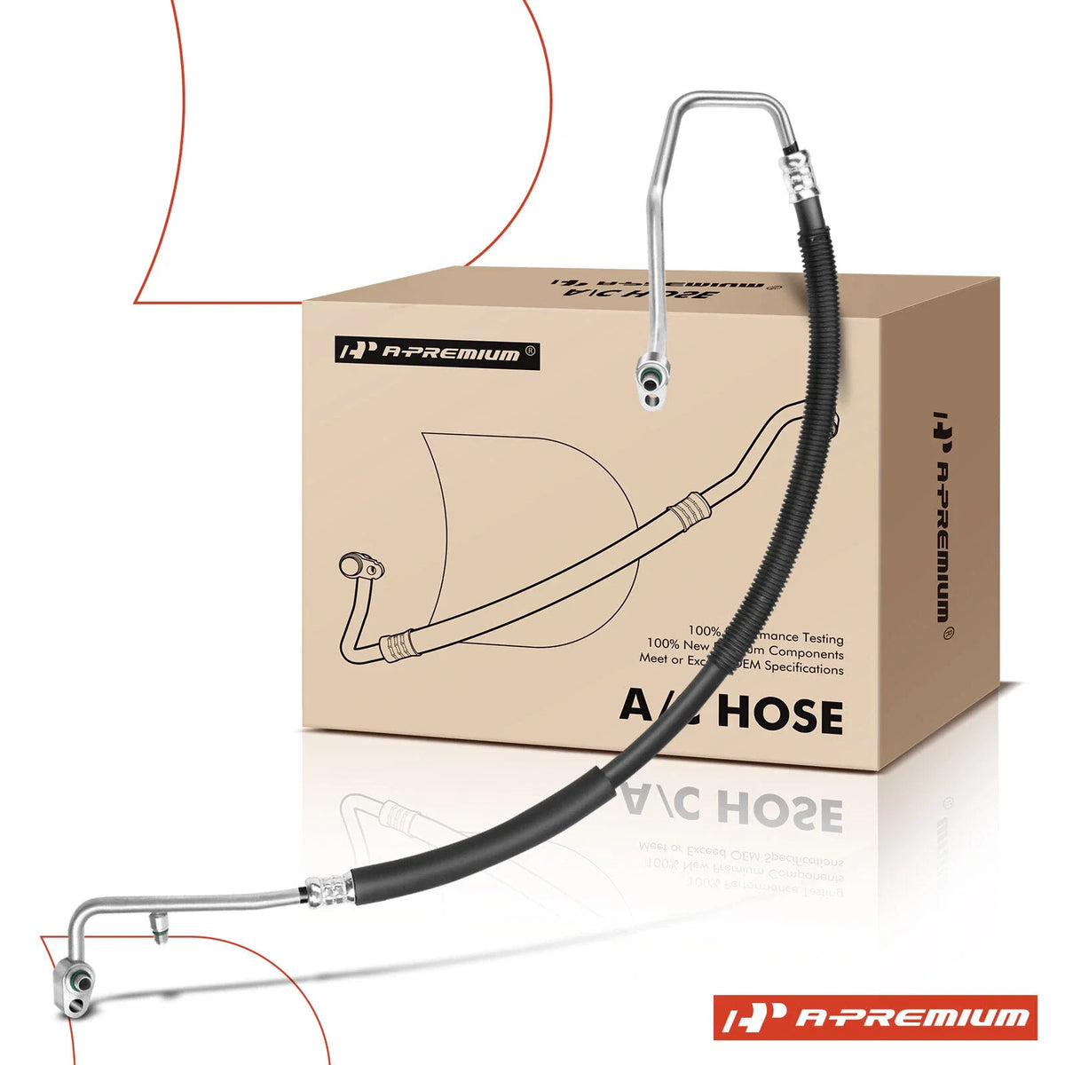 A/C Discharge Line Hose for Chevrolet Silverado 2500, GMC Sierra 2500 (2003–2010)