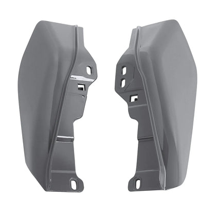 Mid Frame Air Deflectors for CVO Street Road Glide (2018) - Gunship Gray