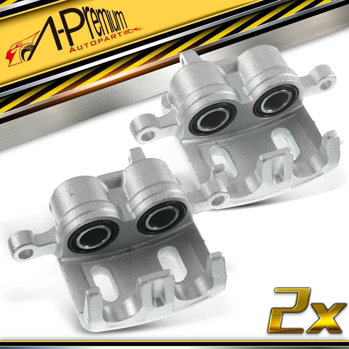 A-Premium Pair Front Brake Calipers for Mitsubishi Montero (1992–1996) MB858405 MB858407 MB858404 MB858406 19-1676 191676 19-1675 191675