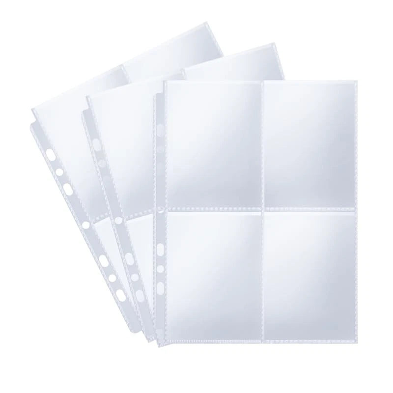 240 Pockets Photocard Sleeves for 6.88 x 9.05 (Fits 2.5x3.5”)