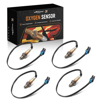 Set of 4 Oxygen Sensors for Chevrolet Traverse 3.6L V6 (2012–2017) 234-4565