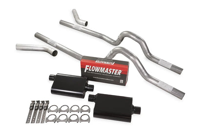 Dual Exhaust Kit 3" Flowmaster Super 44 for GM C/K 10 1/2 Ton (1981–1987)