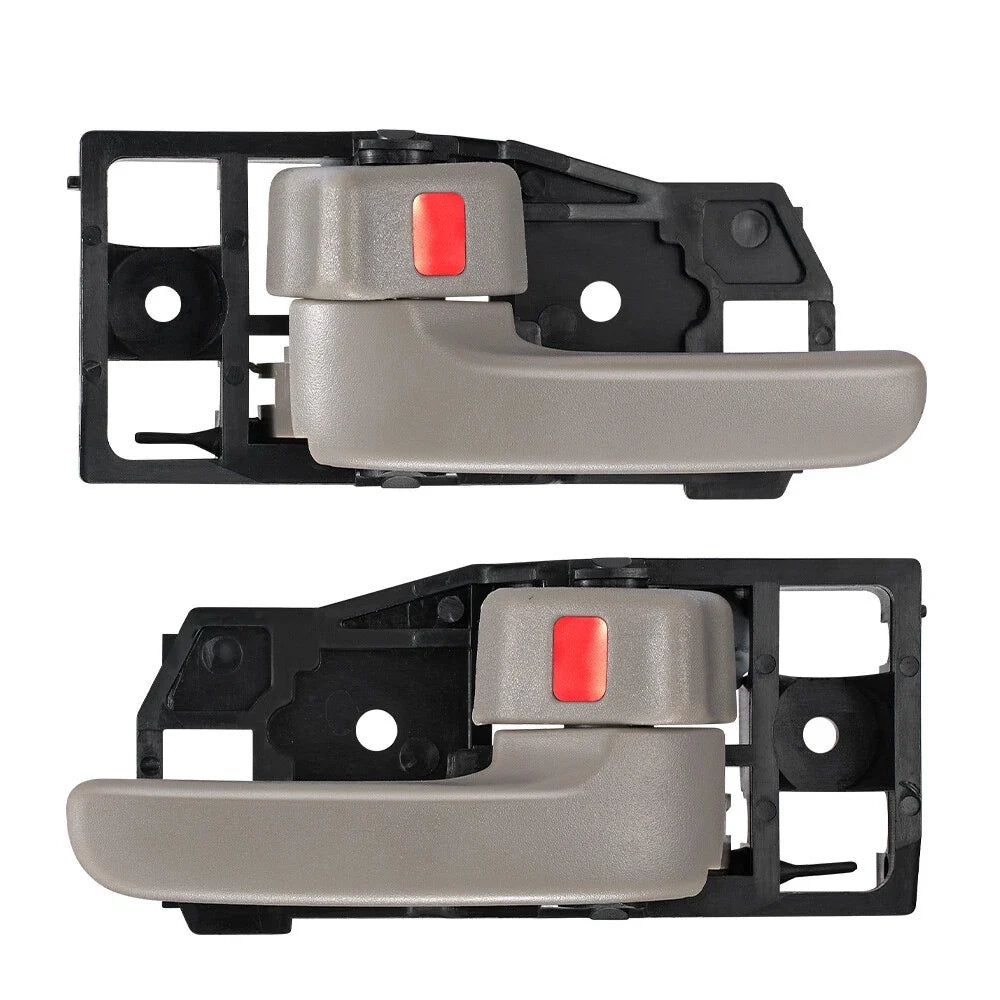 1 Pair Front Interior Door Handle for Toyota Tundra (2000–2006) LH + RH