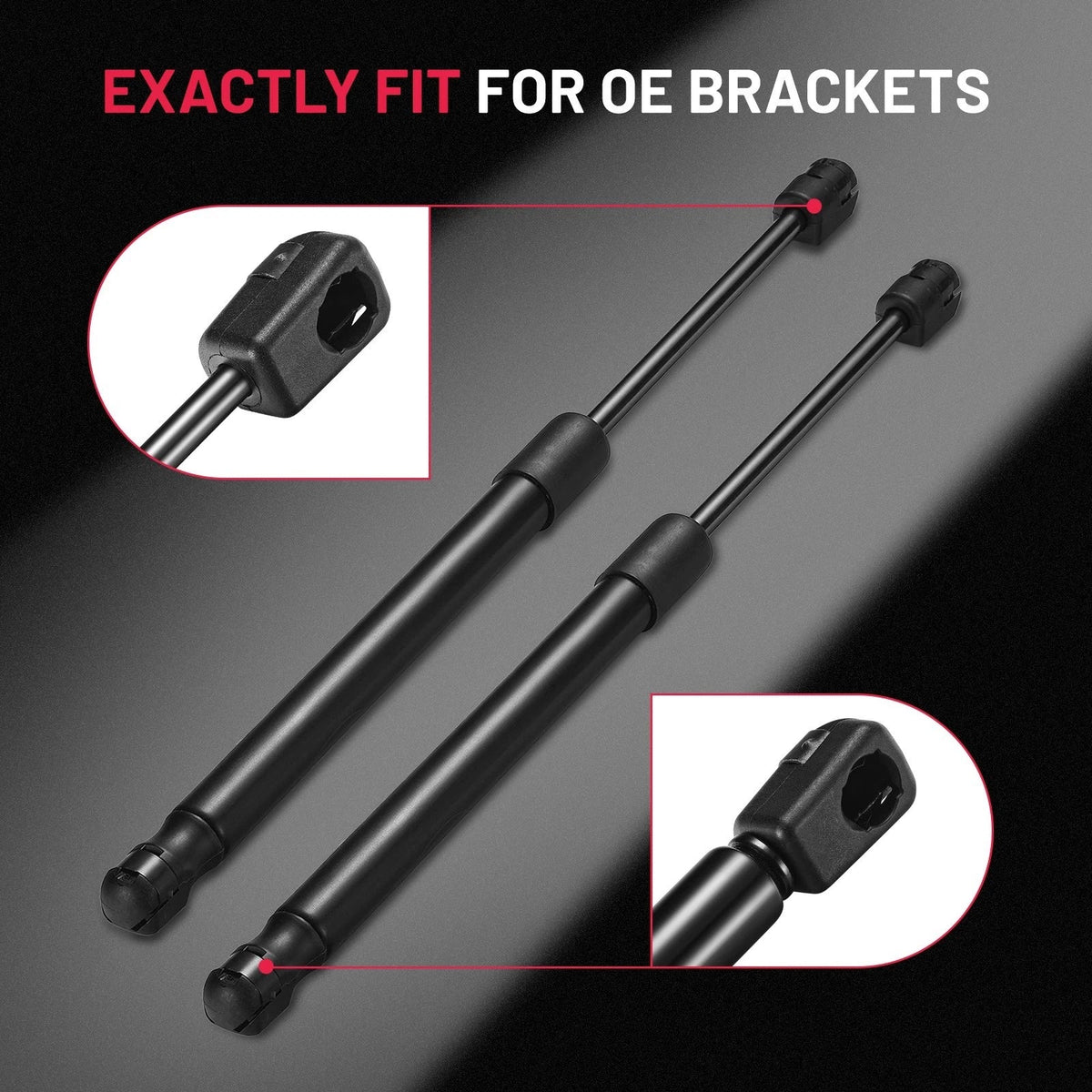 Set of 2 Hood Gas Struts for Acura TL (2004–2008)