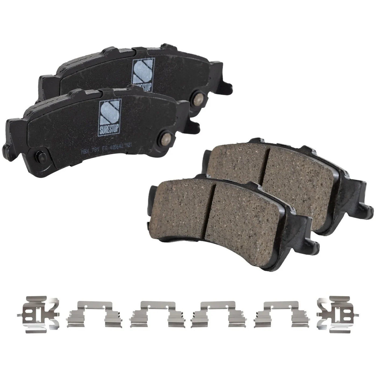 Set of 4 Brake Pads for Chevy Silverado 1500 GMC Sierra