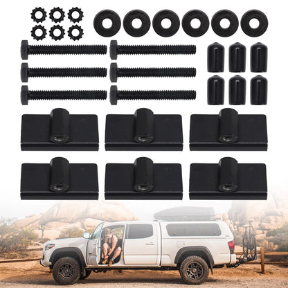 6 Pack Clamp Kit for Snugtop Campers & Toppers (Direct Replacement #715406)