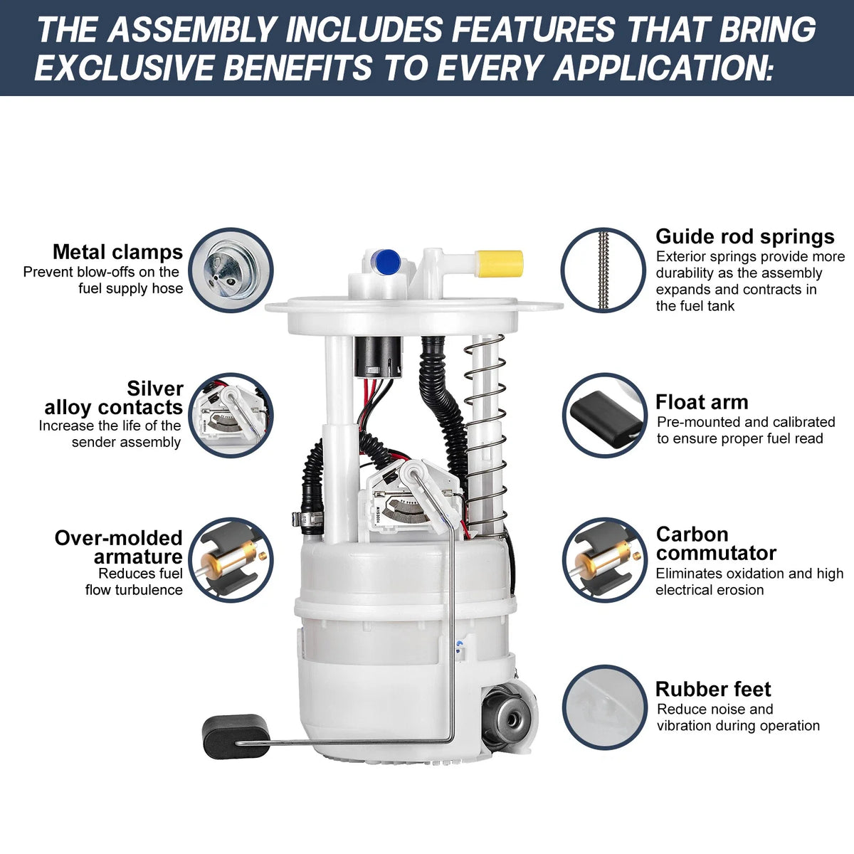 Fuel Pump for Nissan Altima Maxima Quest (2004–2009)