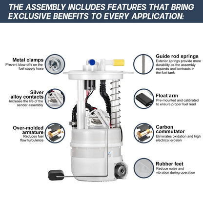 Fuel Pump for Nissan Altima Maxima Quest (2004–2009)