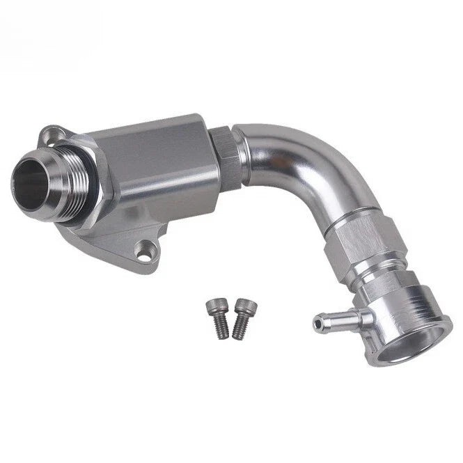 Upper Coolant Housing Filler Neck 16AN Fitting for Honda B-Series (B16 B18C5)