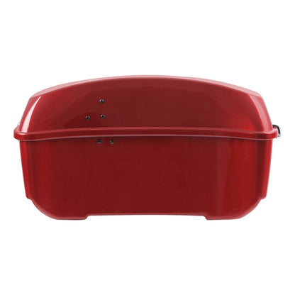 Trunk Backrest Pad Mount Rack for Harley Touring Glide (2014–2023)