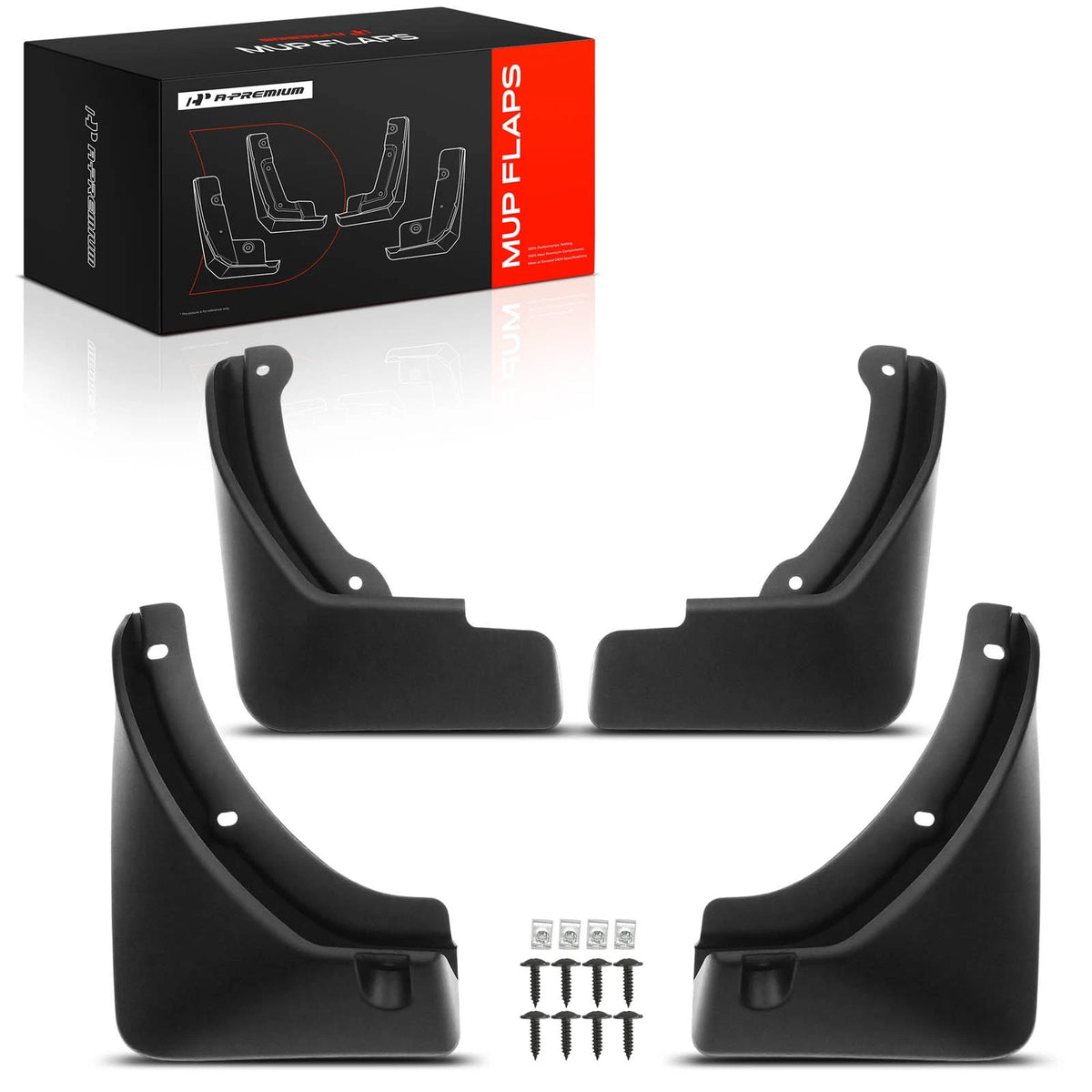 Set of 4 Mud Flaps Splash Guards for Kia Seltos (2020–2022)