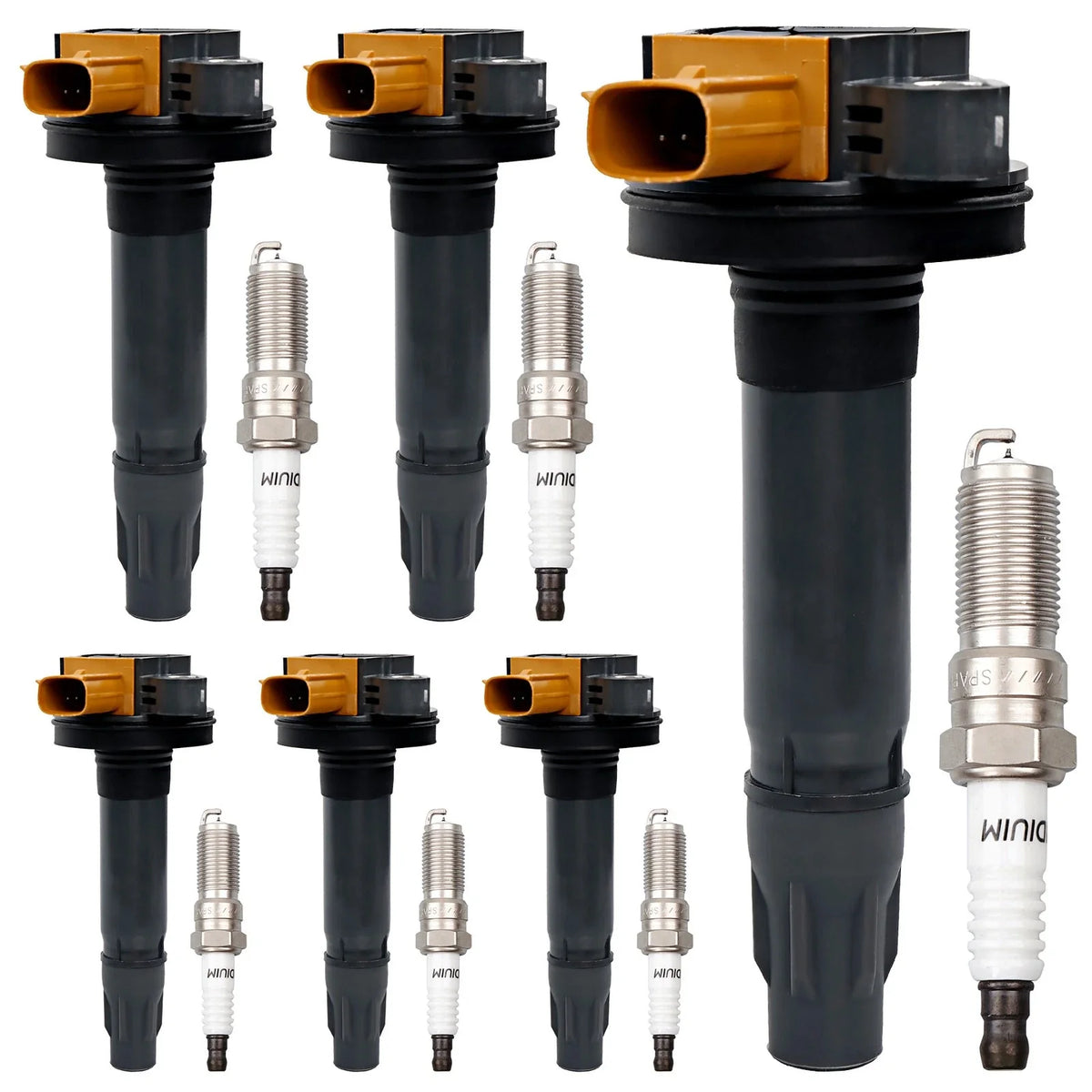6X DG549 Ignition Coil & Spark Plugs for Ford F-150, Explorer (2015–2023)