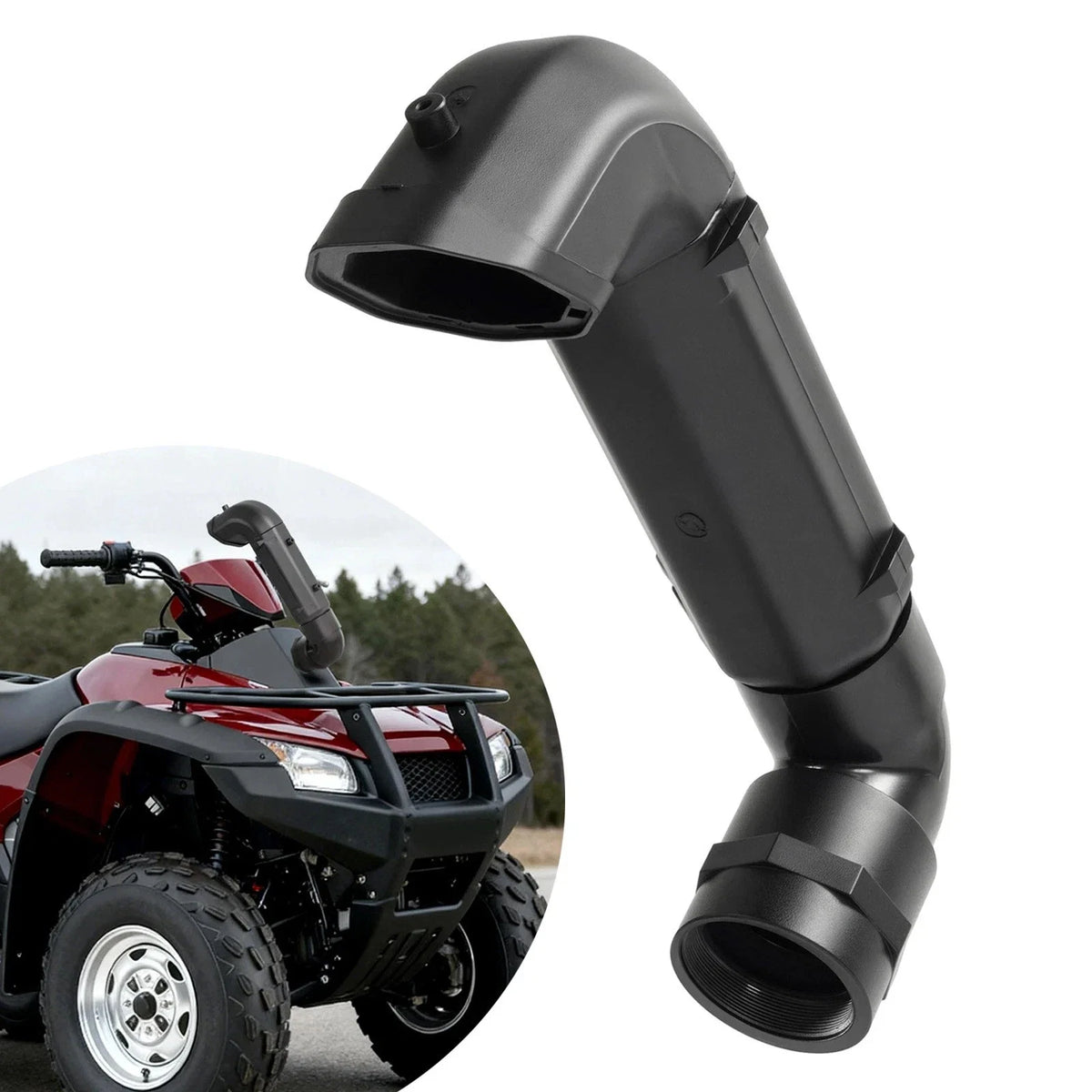 Snorkel Kit for Honda Rincon 650 4X4 680 (2003–2023) - Clamp On, Painted