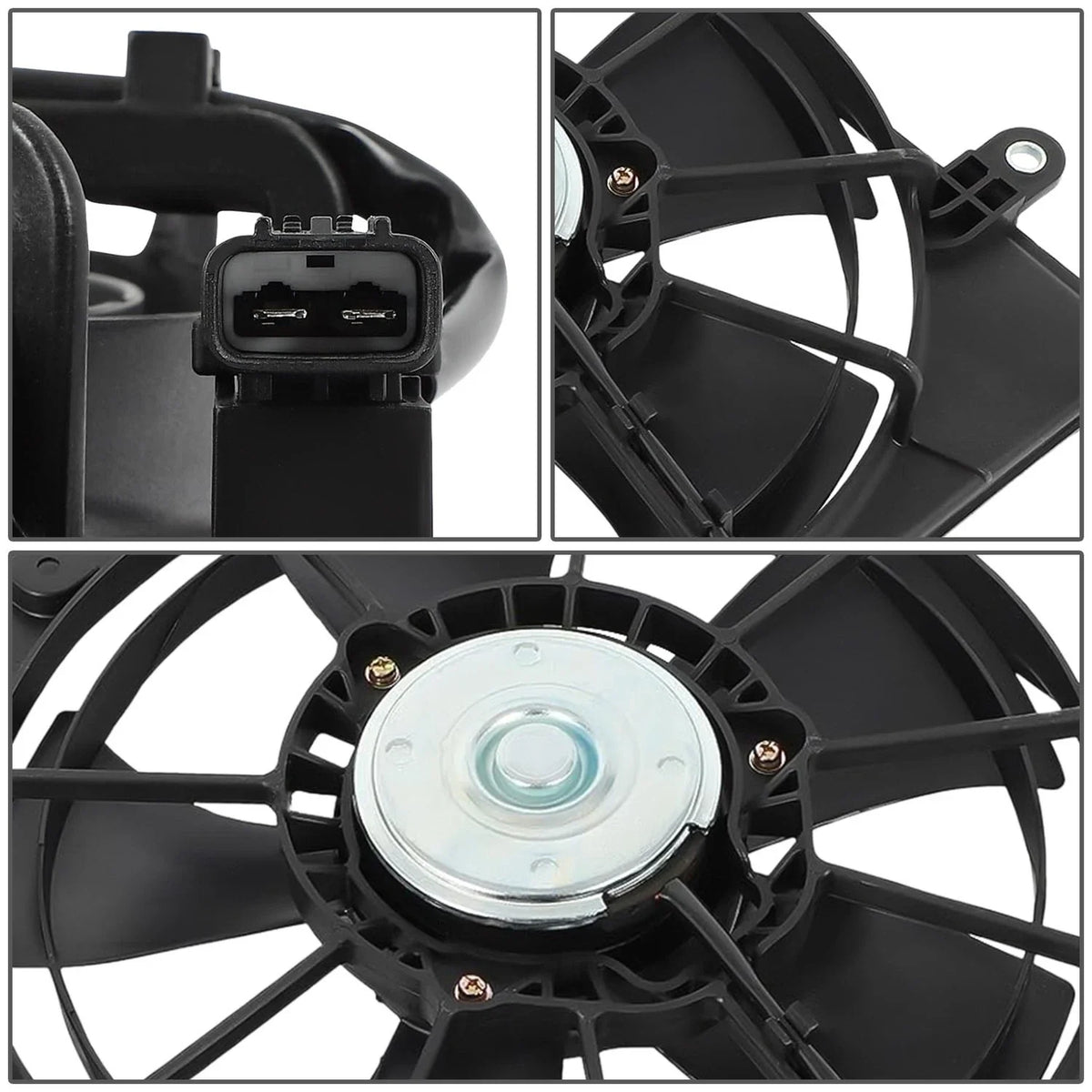 Left Radiator Cooling Fan Condenser Assembly for Acura Integra Honda Civic (2022–2025)