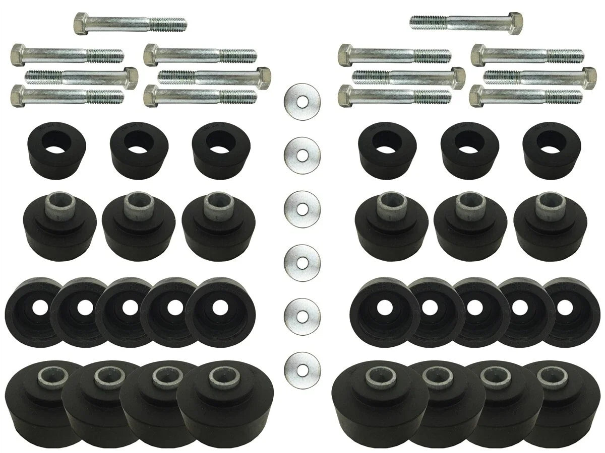 Body Mount Bushing and Hardware Kit for Chevy Impala Caprice (1965–1966)
