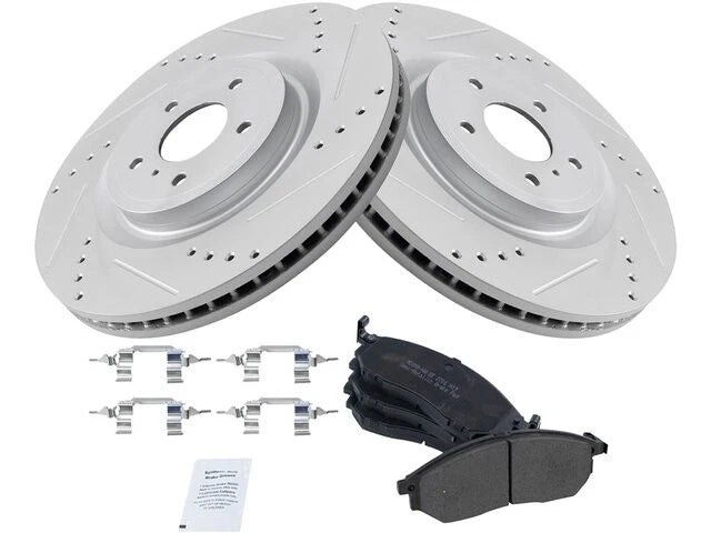 Brake Pad and Rotor Kit for Infiniti Q70L (2015–2019) 76996RSSD