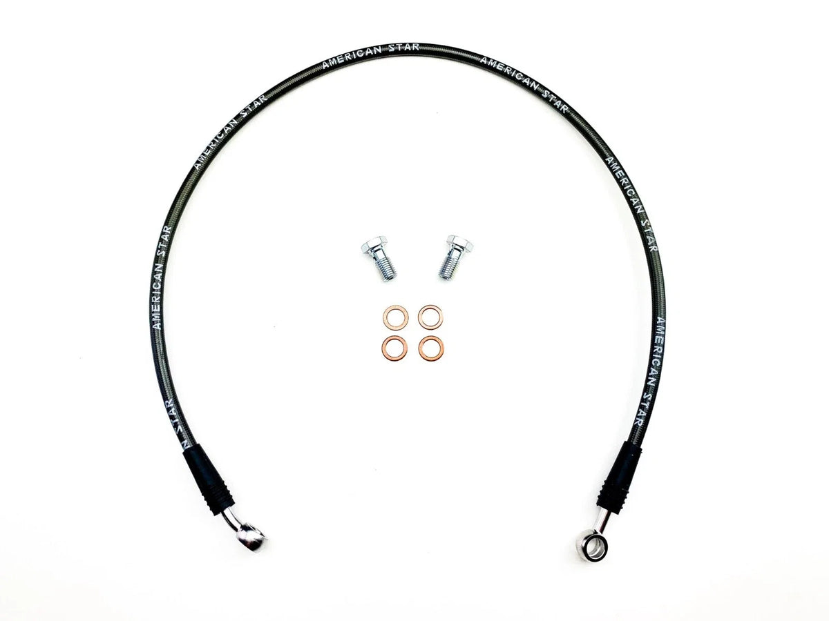 Stainless Steel Rear Brake Lines for Honda TRX250X (1988–1992)