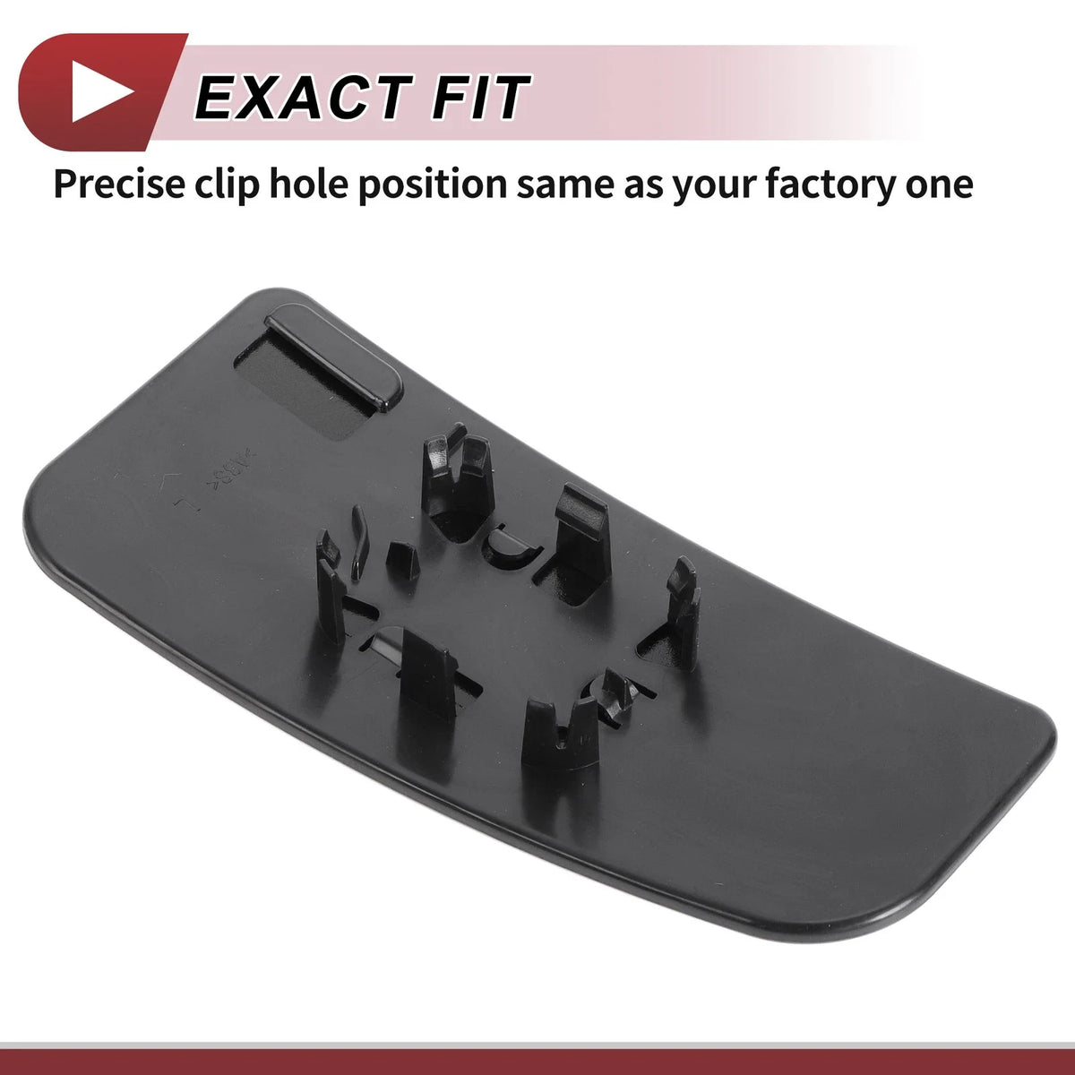 Left Driver Side Mirror Glass Replacement for Ford F150 (Non-Heated)