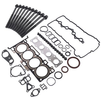 Engine Overhaul Gasket Kit with Head Bolts for Hyundai Sonata Kia Optima - 22321-25000, 20910-2G00A, 22311-2G600