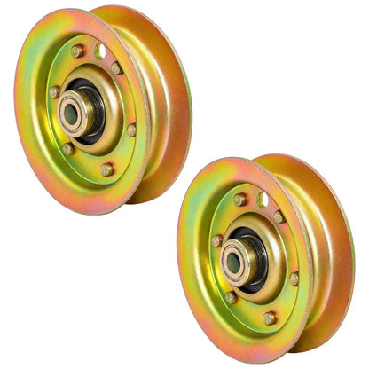 2X Flat Idler Pulley for Husqvarna