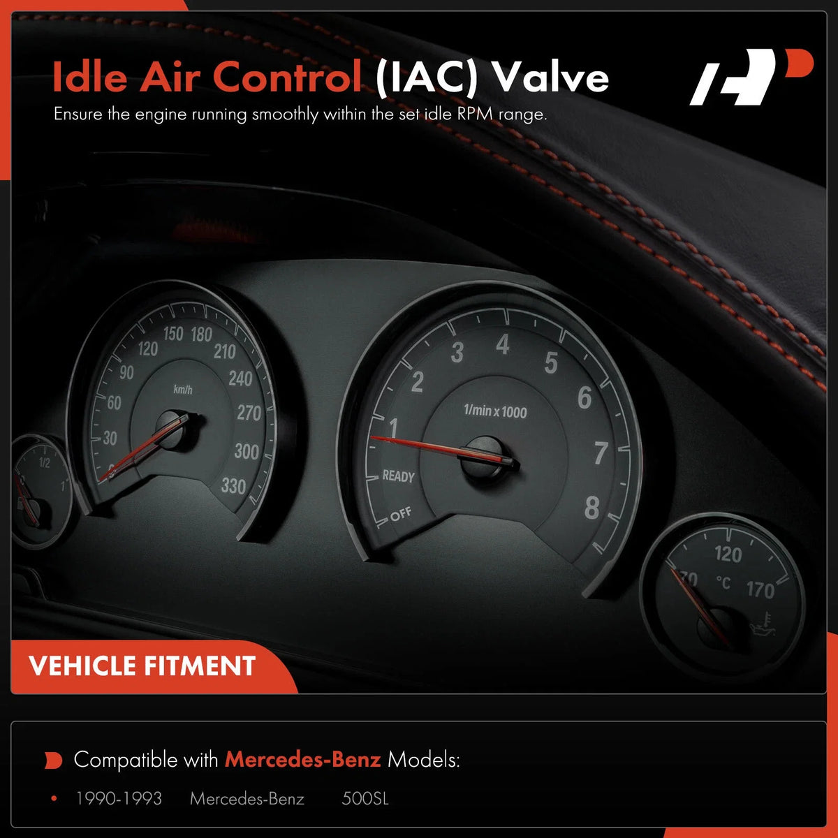 Idle Air Control Valve for Mercedes-Benz 500SL (1990–1993)