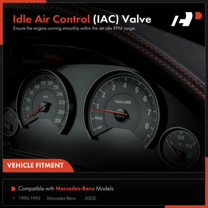 Idle Air Control Valve for Mercedes-Benz 500SL (1990–1993)