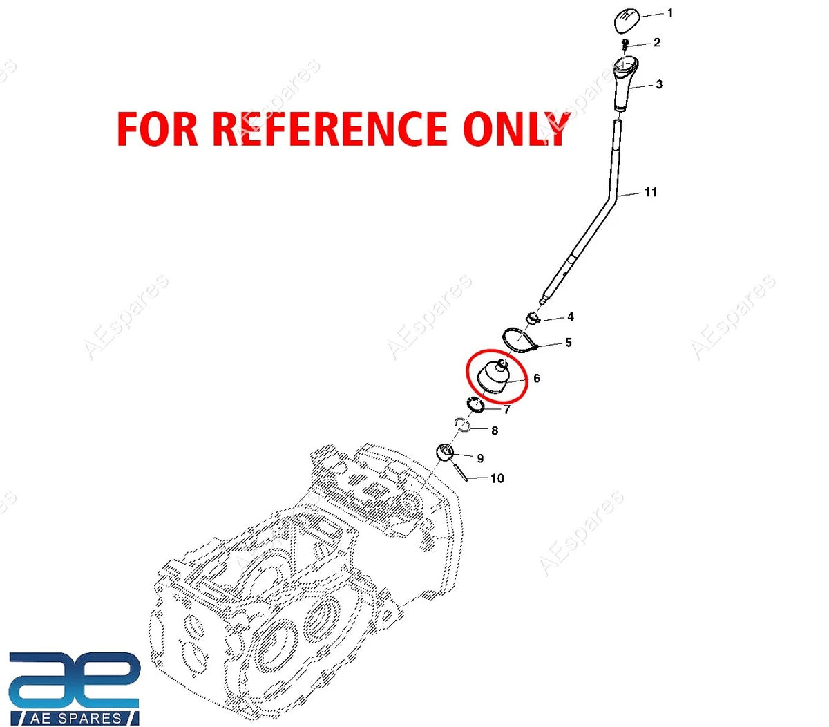 Set of 2 Shift Lever Boots for John Deere 5005 5045D