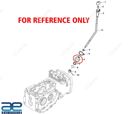 Set of 2 Shift Lever Boots for John Deere 5005 5045D
