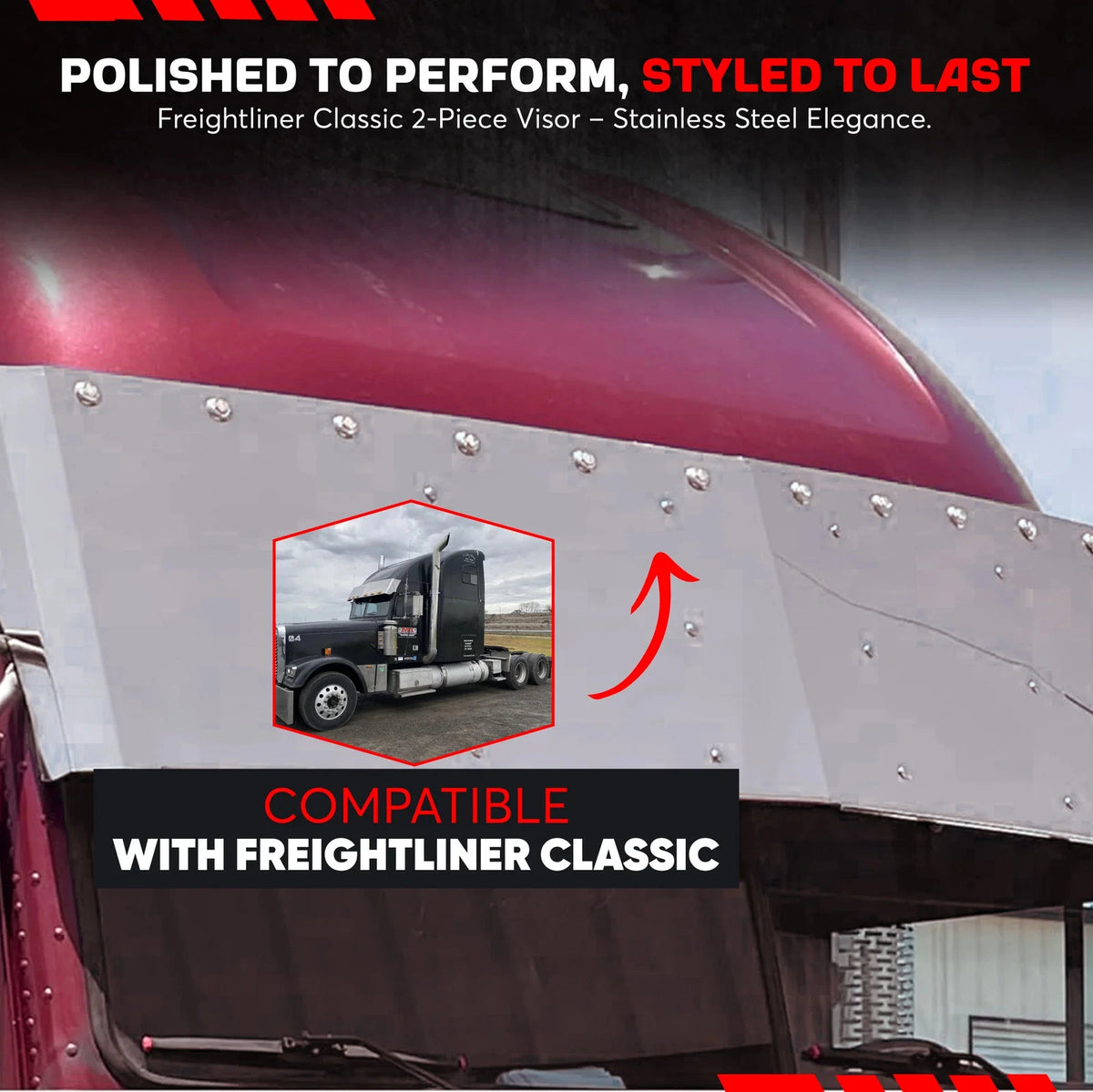20 Inch Classic Visor for (27709201700176)