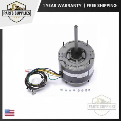 EM3458F Condenser Fan Motor for HVAC (1075 RPM, 208-230V)