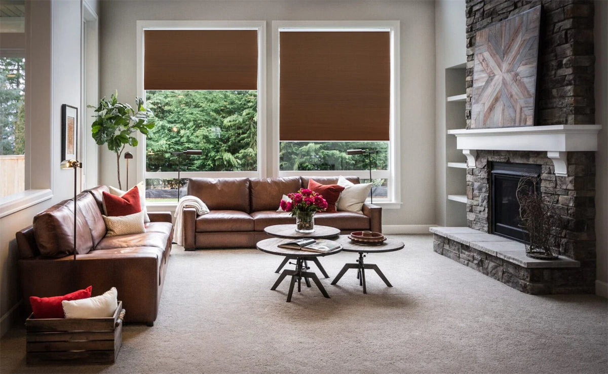 Cordless Cellular Shades for Window (48" W x 48" H)